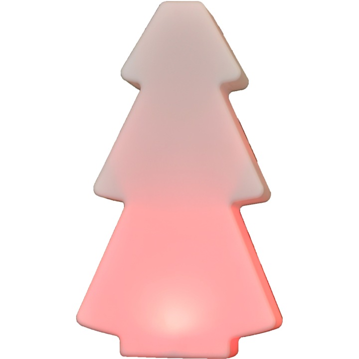 Lampa Led Brad L, telecomanda si incarcator, 36,5 cm, lumina RGB