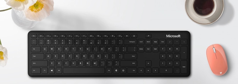 Tastatura Microsoft Bluetooth, Bluetooth, neagra - RealShopIT.Ro