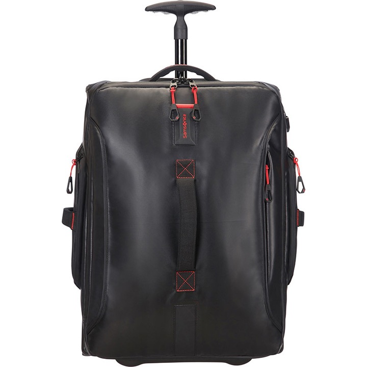 Куфар Samsonite Paradiver Light Upright Duffle, Black, 2 колела, 55 см