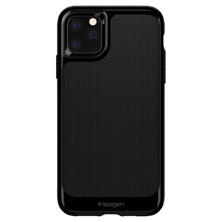 Husa pentru iPhone 11 Pro Max SPIGEN Neo Hybrid MIDNIGHT BLACK