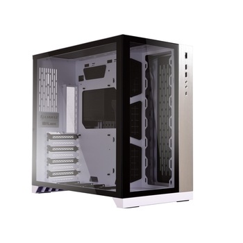 Carcasa Lian Li PC-O11DW Dynamic, Tempered Glass, White Carcasa Lian Li PC-O11DW Dynamic, Tempered Glass, White