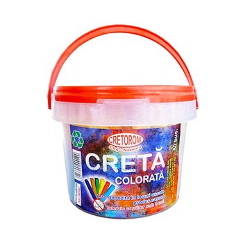 Creta scolara color 50 bucati/galetuta Creta scolara color 50 bucati/galetuta