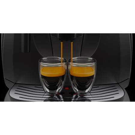 Espressor automat Gaggia Besana, 1400W, 15 bar, rasnita ceramica, sistem spumare lapte manual, Negru