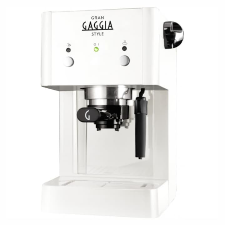 Gaggia RI8423/21 GRAN STYLE WHITE karos kávéfőző, 950W, Fehér