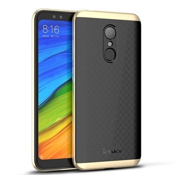 Husa Xiaomi Redmi 5 Plus, Xiaomi Redmi Note 5 (single camera), iPaky Bumblebee Neo Hybrid, Gold Husa Xiaomi Redmi 5 Plus, Xiaomi Redmi Note 5 (single camera), iPaky Bumblebee Neo Hybrid, Gold