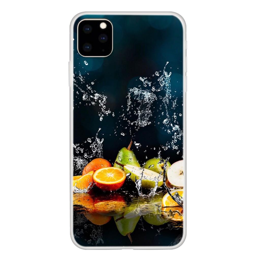 Carcasa Husa Apple iPhone 11 model Fresh Fruits, Antisoc + Folie sticla securizata Apple iPhone 11 Tempered Glass Viceversa