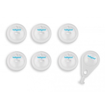 Set 6 protectii pentru priza cu cheita Baby Ono Set 6 protectii pentru priza cu cheita Baby Ono