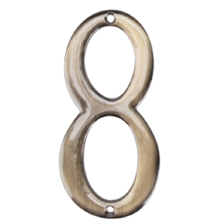 Cifra Metalica " 8 " 100 mm x 50 mm Evotools