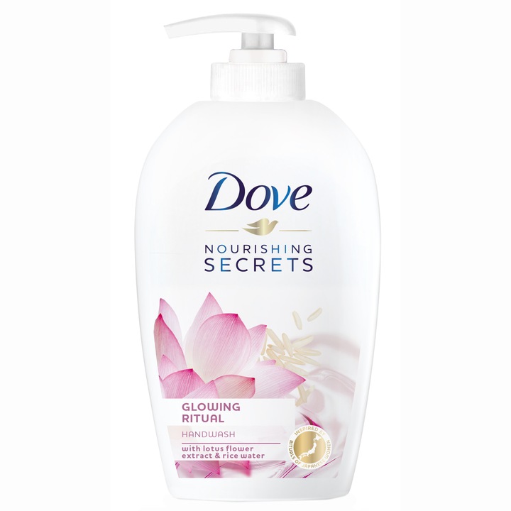 Течен сапун Dove Pump Lotus, 250 мл