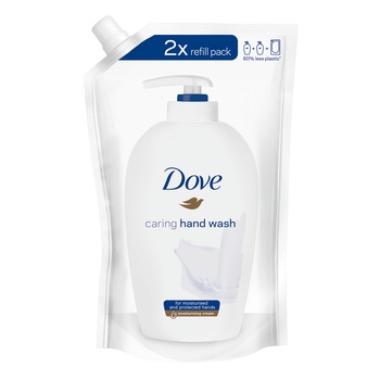 Rezerva sapun lichid Dove Caring Hand Wash, 500 ml Rezerva sapun lichid Dove Caring Hand Wash, 500 ml
