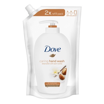 Rezerva sapun lichid Dove Shea Butter, 500 ml Rezerva sapun lichid Dove Shea Butter, 500 ml