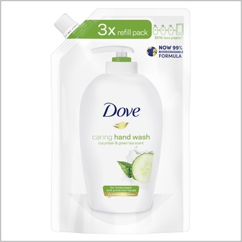 Rezerva sapun lichid Dove Fresh Touch, 750 ml Rezerva sapun lichid Dove Fresh Touch, 750 ml