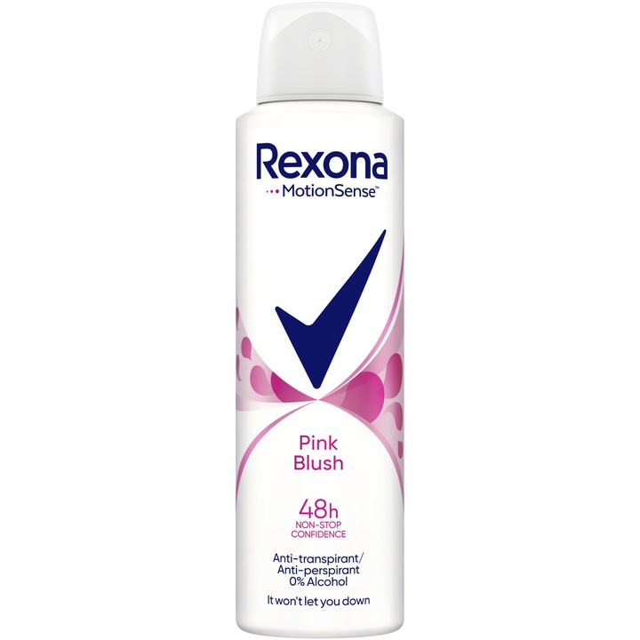 Deodorant spray Rexona Pink Blush Carrie, 150 ml