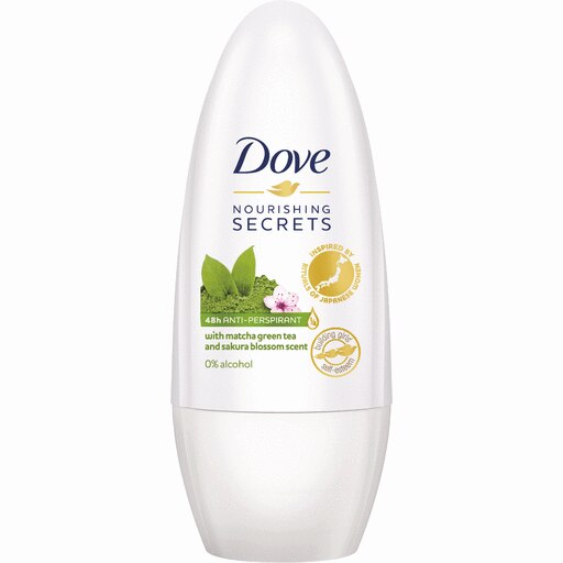 Deodorant roll-on Dove Matcha&Sakura Blossom, 40 ml