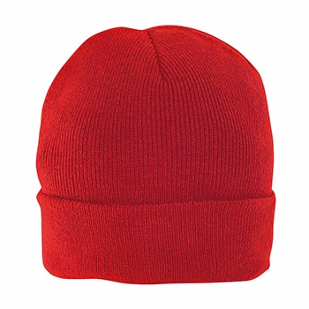 Caciula beanie, acril tricotat, un singur strat, Rosie, Marime Universala