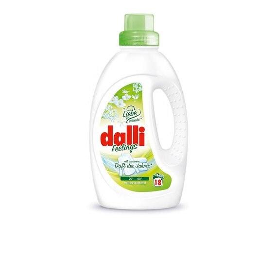 Detergent lichid rufe Dalli Intens Feelings pentru rufe Albe , 1.35 L