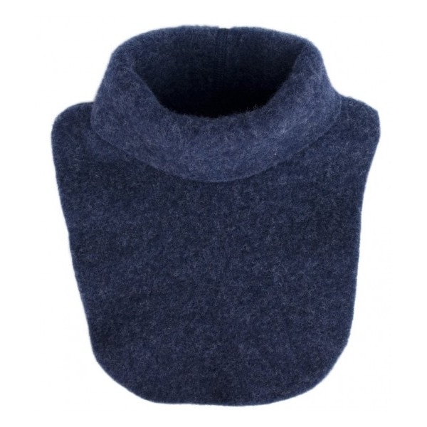 Pieptar gros din lana merinos organica fleece - Iobio - Sapphire, 0 - 6 luni