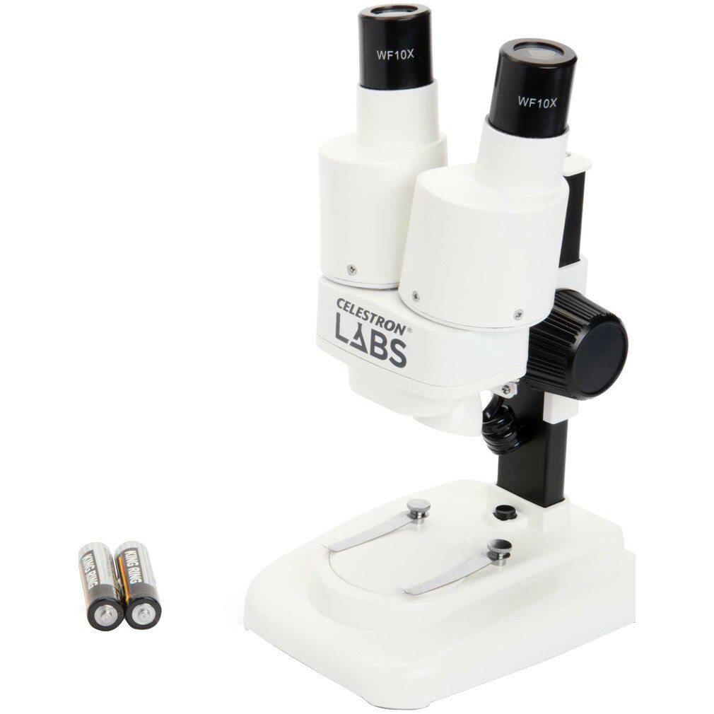 Microscop Celestron Labs S20, Alb