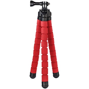Mini Trepied Hama Flex Smartphone / GoPro, 26cm, Rosu Mini Trepied Hama Flex Smartphone / GoPro, 26cm, Rosu