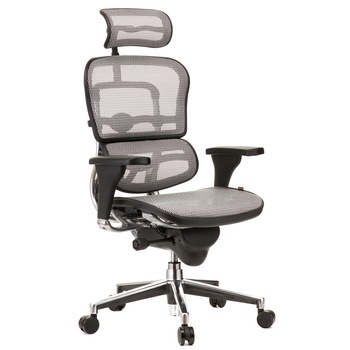 Scaun QMOBILI Ergohuman v1 Plus, mesh Alb W, cu tetiera 2D, suport lombar, brate reglabile 3D, sezut translabil, baza aluminiu Scaun QMOBILI Ergohuman v1 Plus, mesh Alb W, cu tetiera 2D, suport lombar, brate reglabile 3D, sezut translabil, baza aluminiu