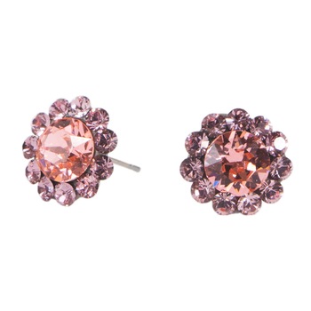 Cercei handmade cu cristale, Xirius Chaton pp21, Miidefloriart, model 16 Cercei handmade cu cristale, Xirius Chaton pp21, Miidefloriart, model 16