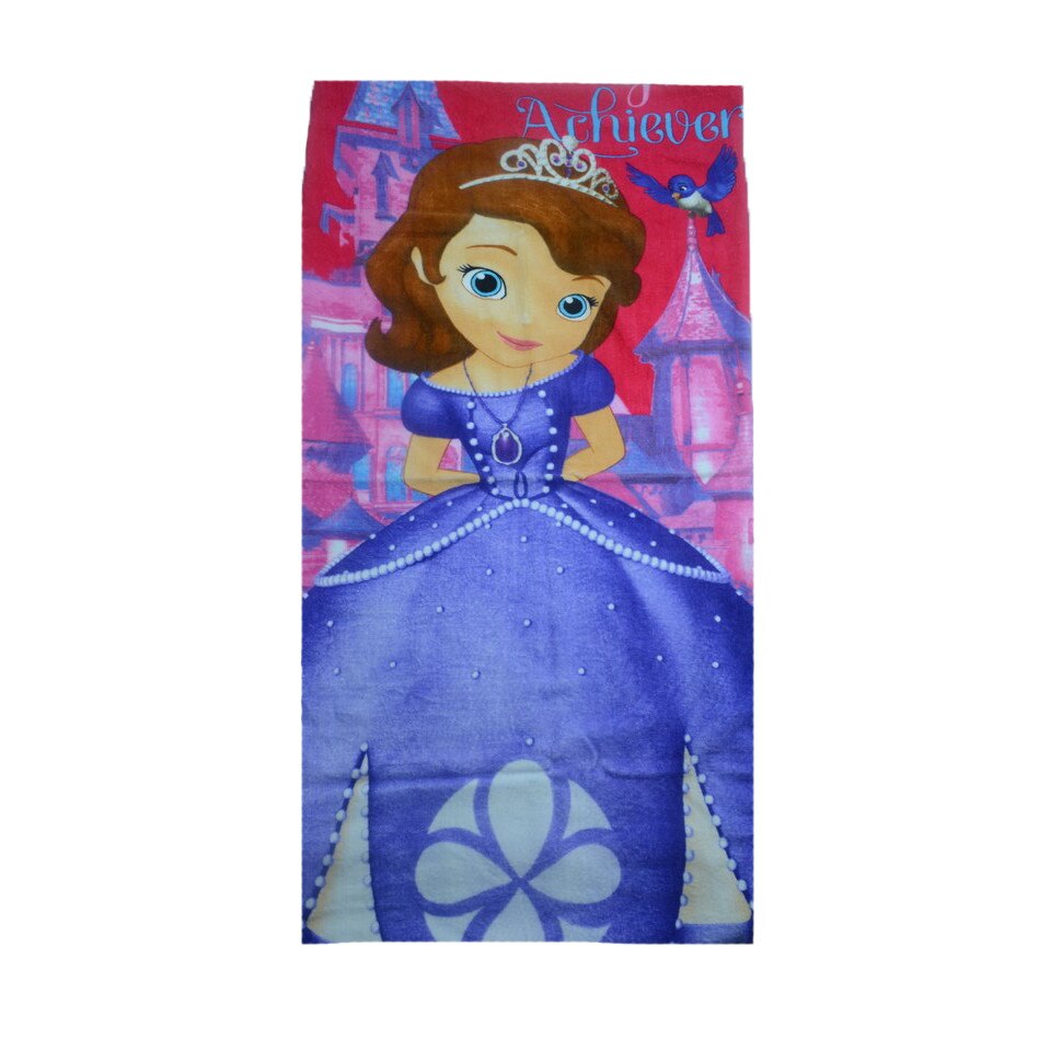 Prosop pentru fetite 70 x 140 cm Disney Printesa Sofia DISS-TWB59343, Multicolor