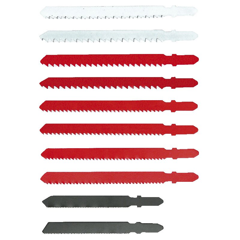 Set lame ferastrau vertical, 10 bucati, prindere tip 