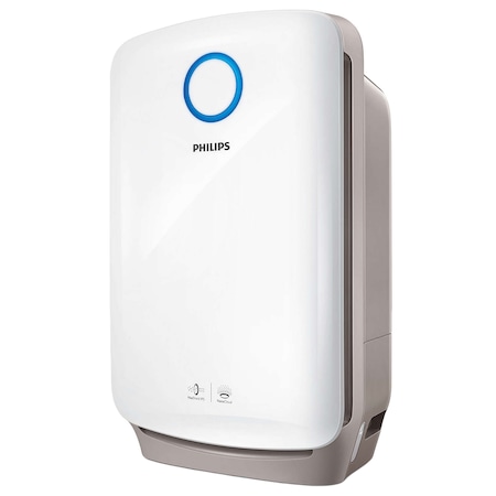 Purificator si umidificator de aer Philips Combi 2 in 1 AC4080/10, Senzor inteligent VitaShield IPS, Sleep mode, Timer, Alb