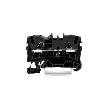 Clema rand Wago TOPJOB®S 1 intrare/1 iesire, 4 mm², negru Clema rand Wago TOPJOB®S 1 intrare/1 iesire, 4 mm², negru
