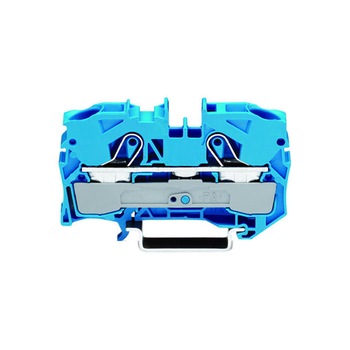 Clema rand Wago TOPJOB®S 1 intrare/1 iesire, 10 mm², albastru Clema rand Wago TOPJOB®S 1 intrare/1 iesire, 10 mm², albastru