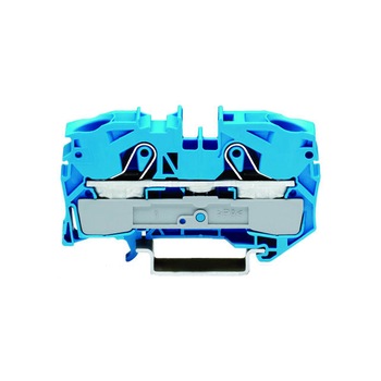 Clema rand Wago TOPJOB®S 1 intrare/1 iesire, 16 mm², albastru Clema rand Wago TOPJOB®S 1 intrare/1 iesire, 16 mm², albastru