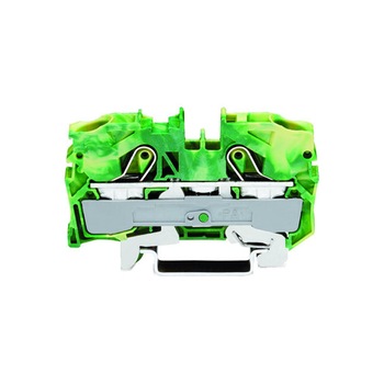 Clema rand Wago TOPJOB®S 1 intrare/1 iesire, 10 mm², galben-verde Clema rand Wago TOPJOB®S 1 intrare/1 iesire, 10 mm², galben-verde
