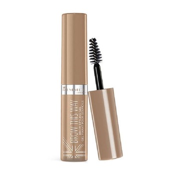 Gel pentru Sprancene Rimmel London Brow This Way, 001 Blonde, 5 ml Gel pentru Sprancene Rimmel London Brow This Way, 001 Blonde, 5 ml