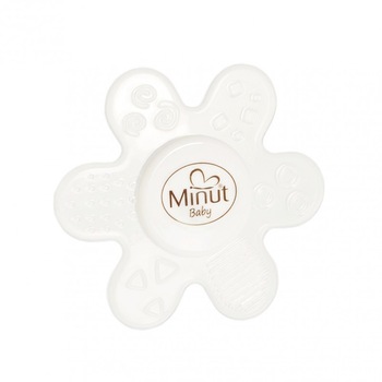 Jucarie dentitie floare silicon Minut Baby, 3+ Jucarie dentitie floare silicon Minut Baby, 3+