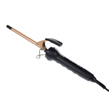 Ondulator profesional ROOT 5 pentru bucle de 19mm, 35 W, 150-230 grade, negru DT2027 Ondulator profesional ROOT 5 pentru bucle de 19mm, 35 W, 150-230 grade, negru DT2027