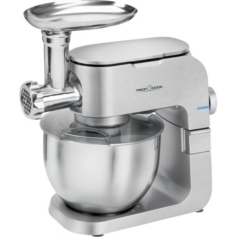 Robot de bucatarie ProfiCook PC-KM-1151, 1300W, 6.5l, 8 trepte de viteza, Argintiu