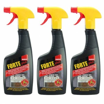 Pachet 3x Detergent pentru curatat aragazul Sano Forte 750 ml Pachet 3x Detergent pentru curatat aragazul Sano Forte 750 ml