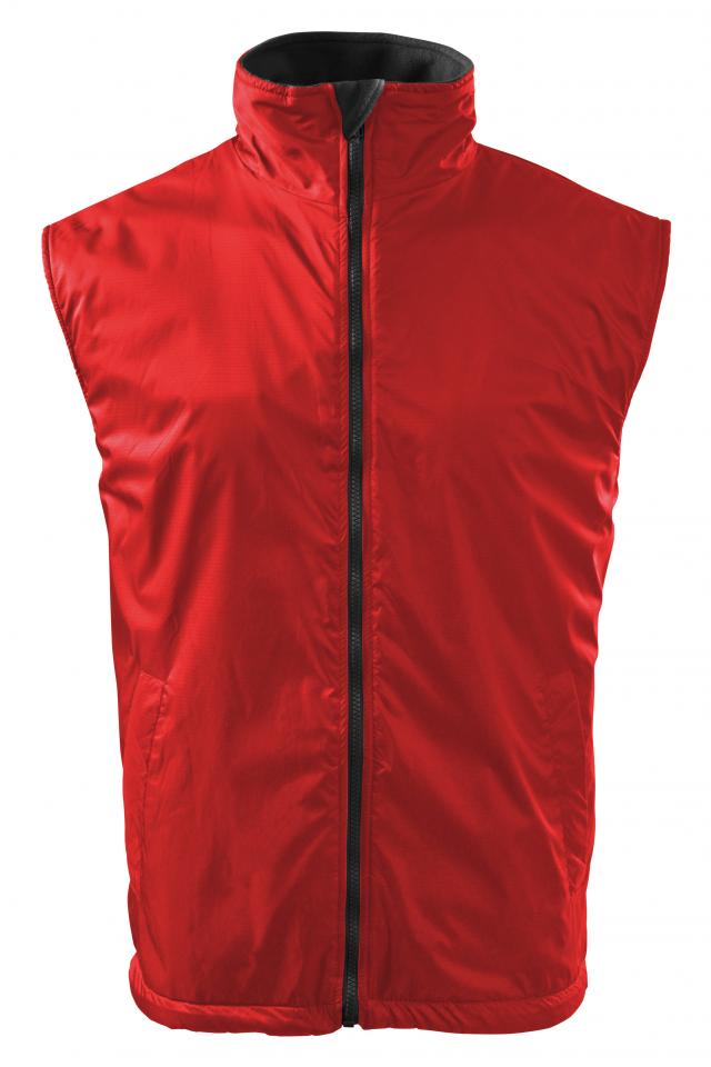 Vesta pentru barbaţi Body Warmer, Rosu