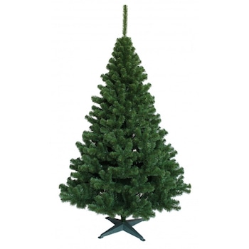 Brad De Craciun Artificial Cu Aspect Natural, Inaltime 150 Cm, Verde, Suport Inclus Brad De Craciun Artificial Cu Aspect Natural, Inaltime 150 Cm, Verde, Suport Inclus