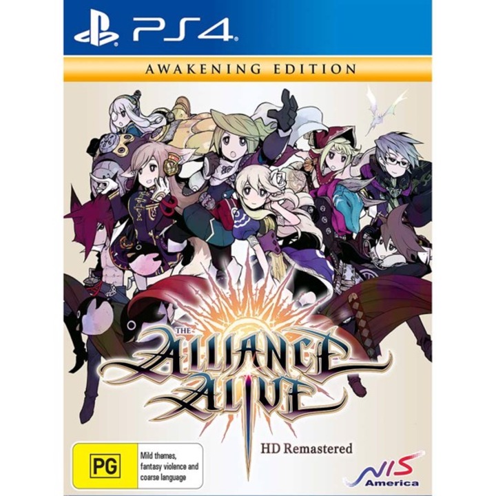 Joc The Alliance Alive HD Remastered (Awakening Edition) pentru PlayStation 4