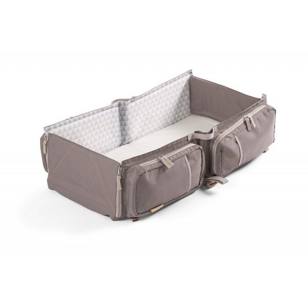 Geanta de calatorie si landou Doomoo Baby Travel Bej