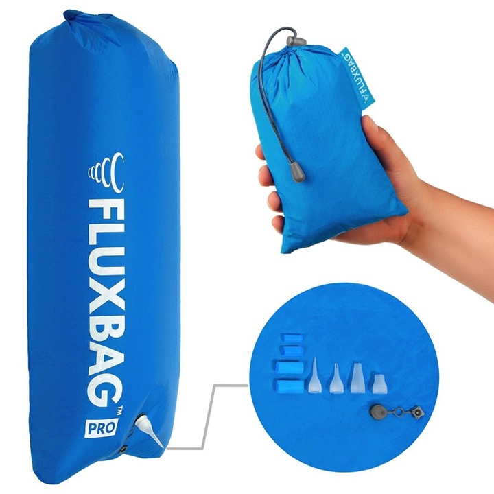 Въздушен Чувал Помпа FLUXBAG, 3-в-1, Сак, Обем 140 L