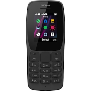 Telefon mobil Nokia 110, Dual SIM, Black