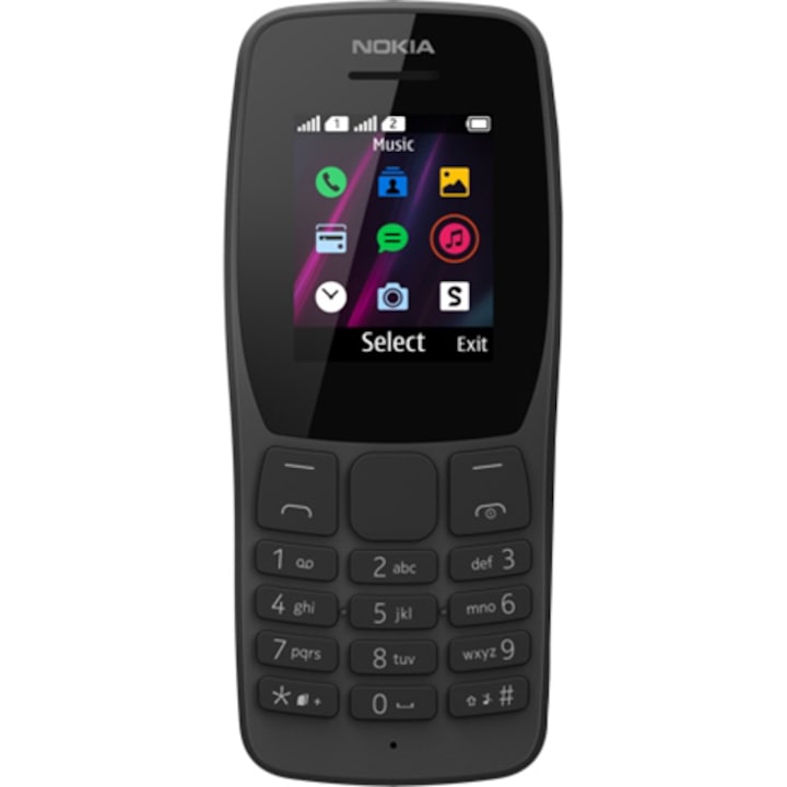 Мобилен телефон Nokia 110 Black