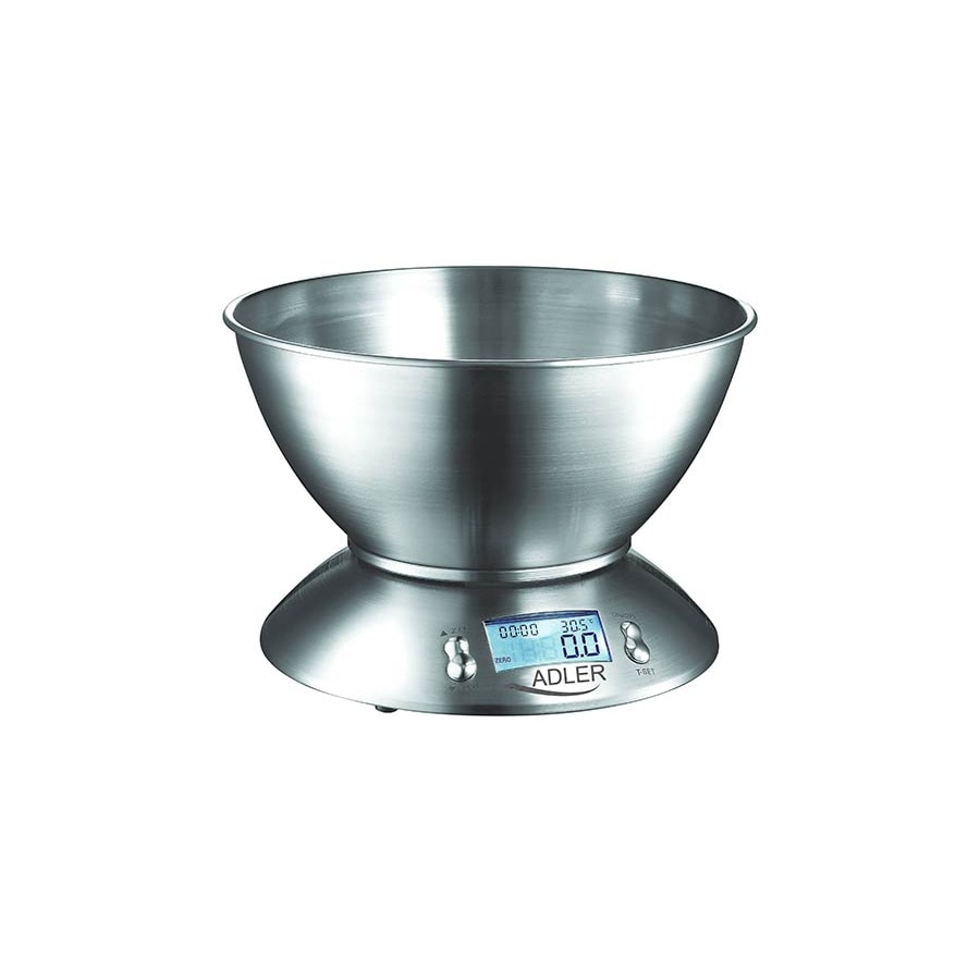 Cantar bucatarie Adler, AD3134, 5 kg, Inox