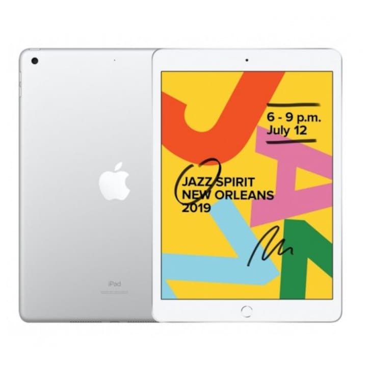 Apple iPad 10.2" (2019), 128GB, 8MP, Silver