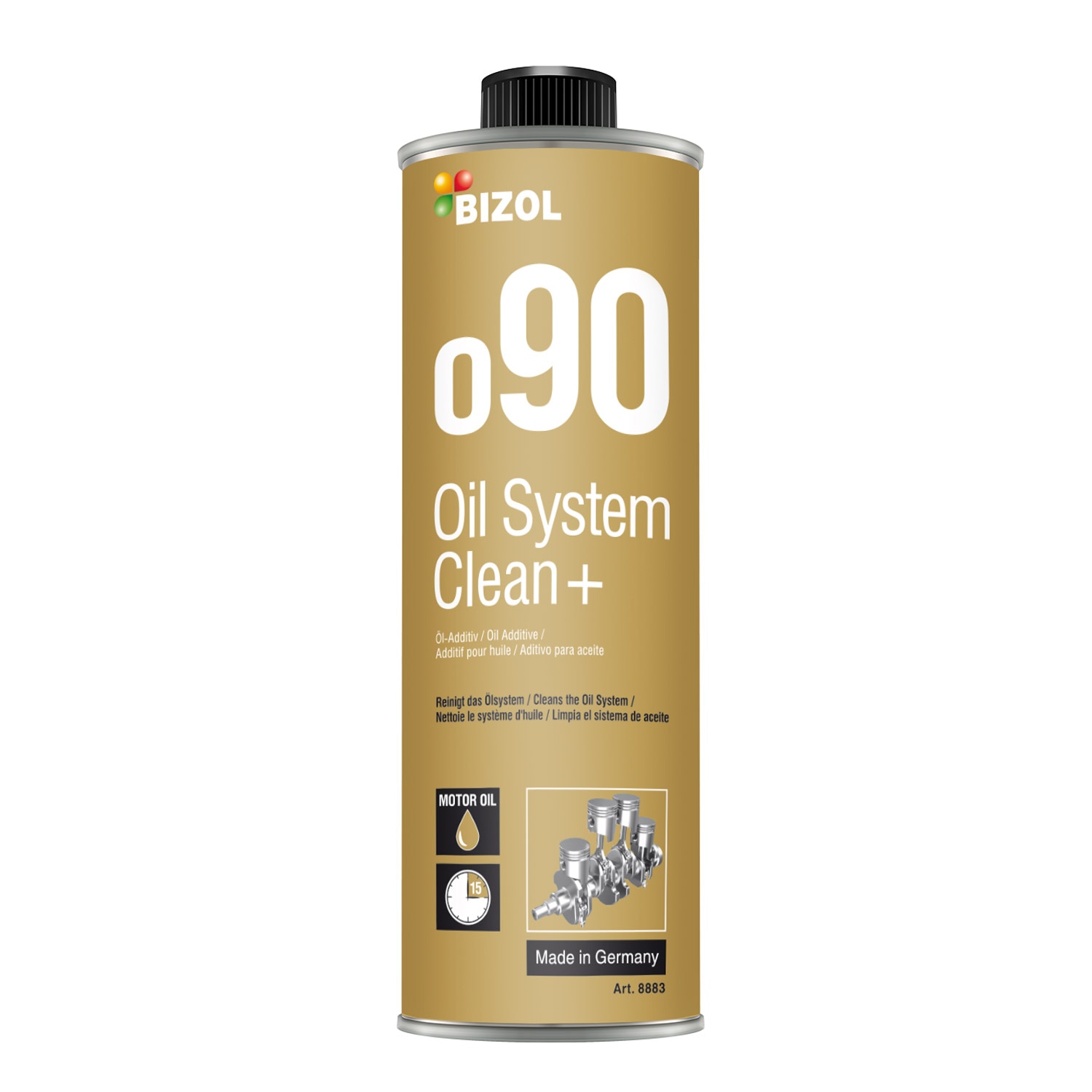 Aditiv ulei Bizol Oil System Clean, de curatare 250 ml