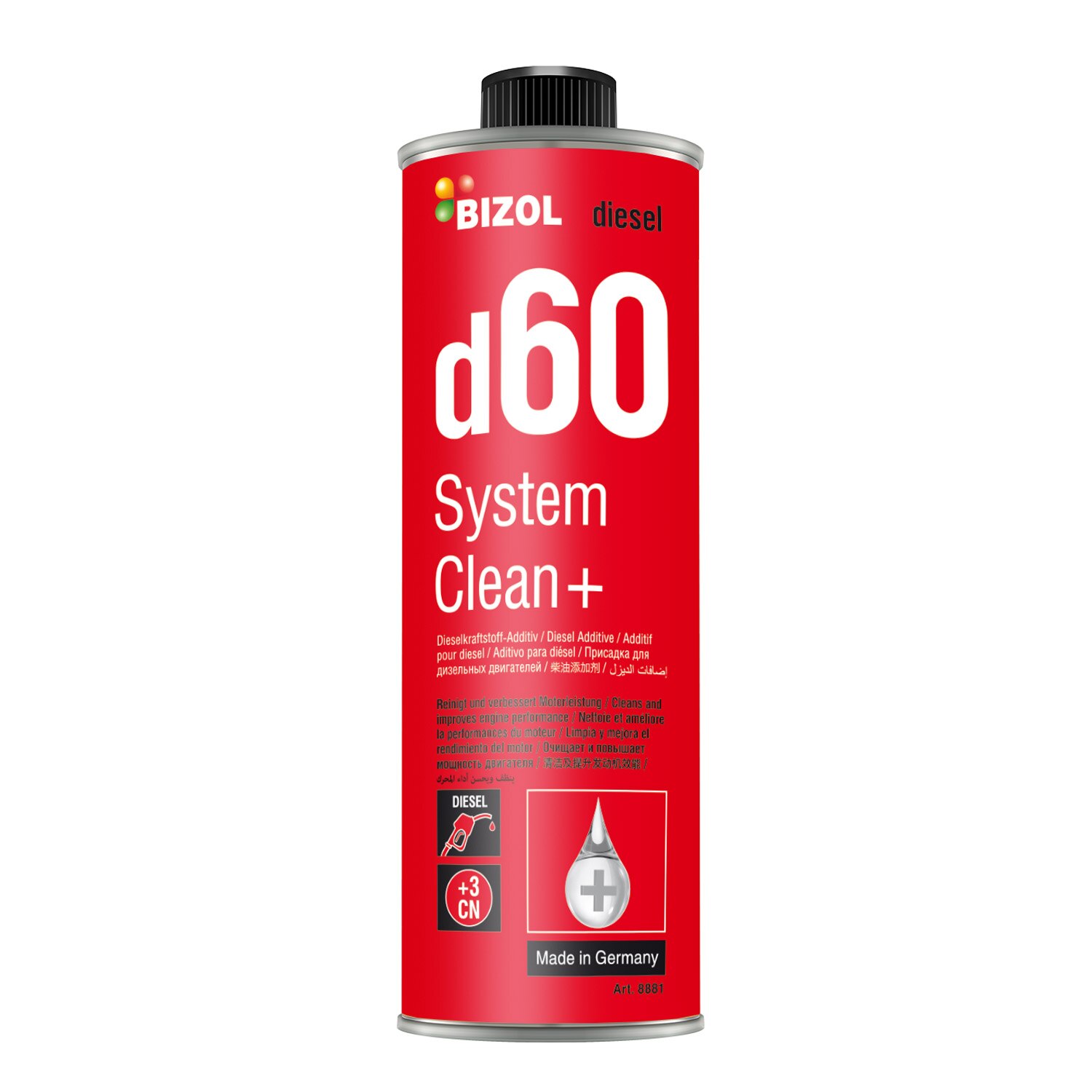 Aditiv Bizol System Clean d60, pentru motorina 250 ml