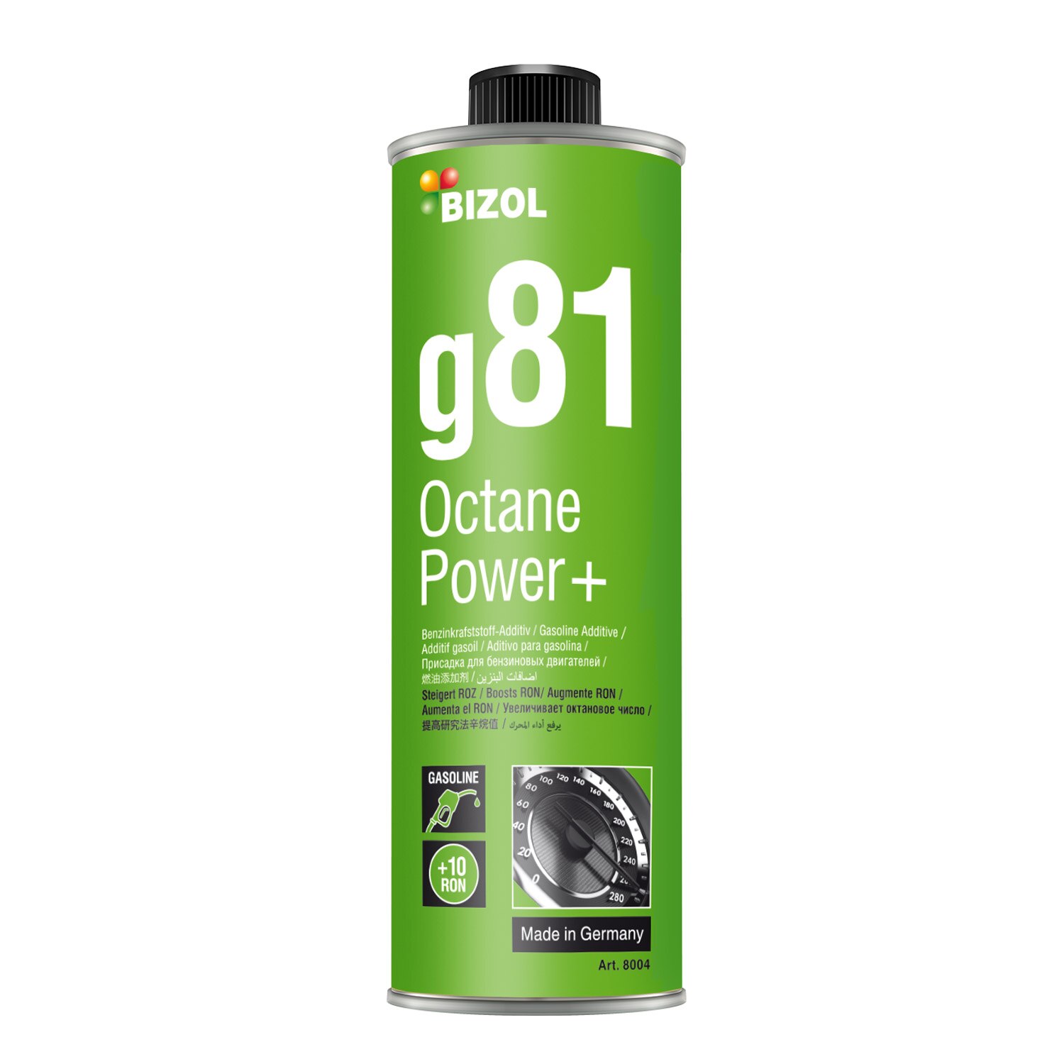 Aditiv benzina Bizol Octane Power+ g81, de crestere a cifrei octanice, 250 ml