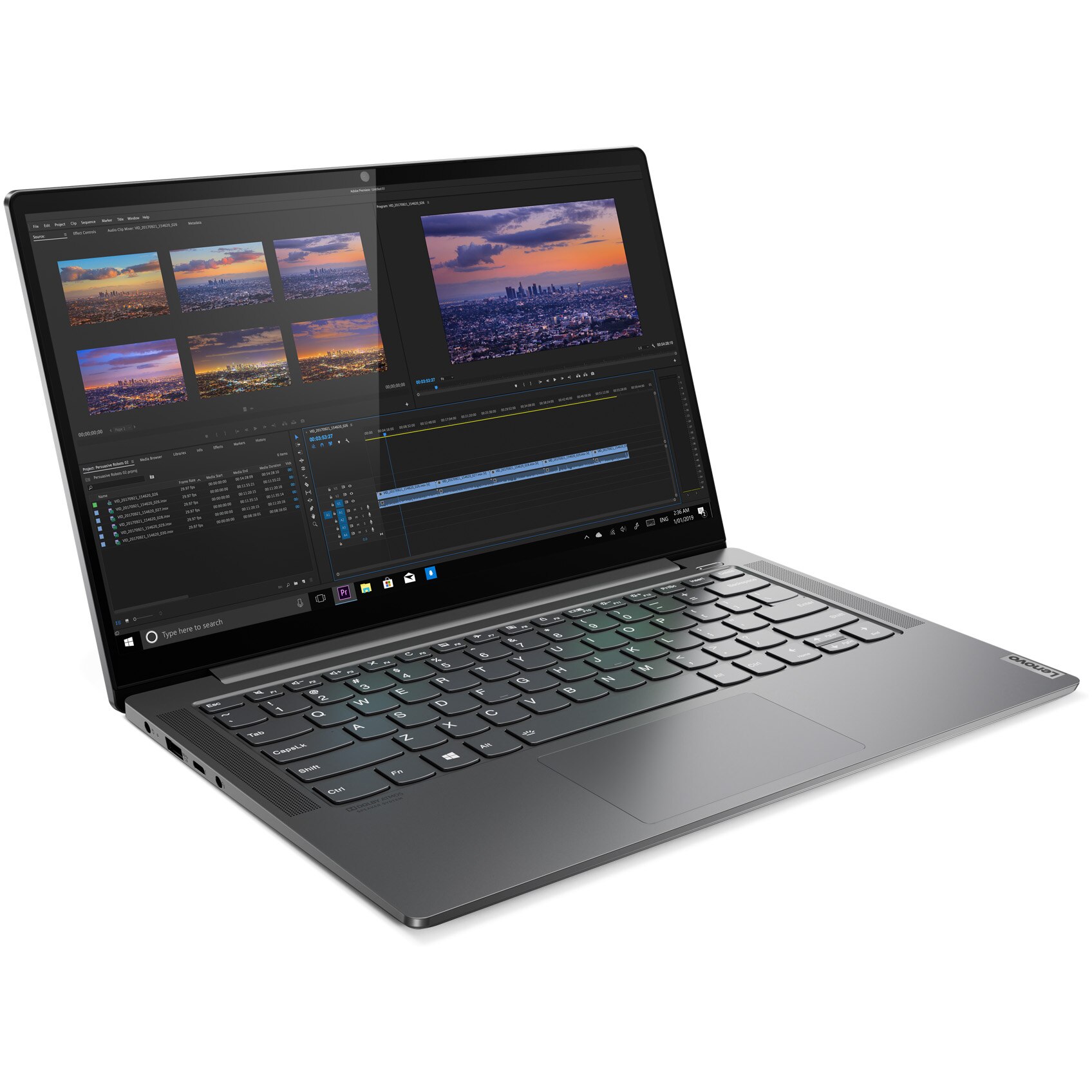 Laptop ultraportabil Lenovo Yoga S740-14IIL cu procesor Intel